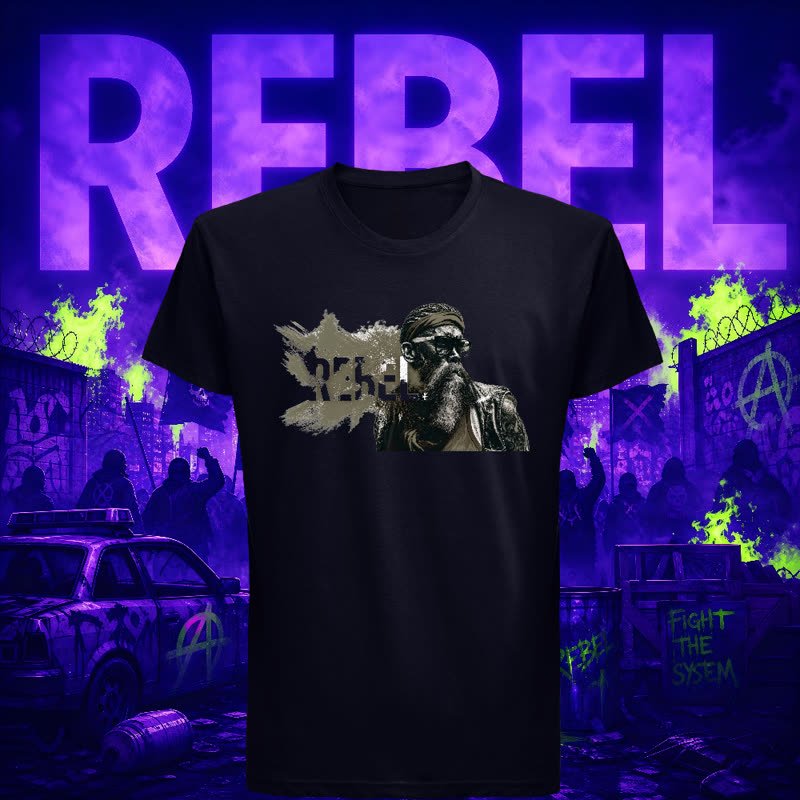 Le t-shirt Rebel en eclipse blue