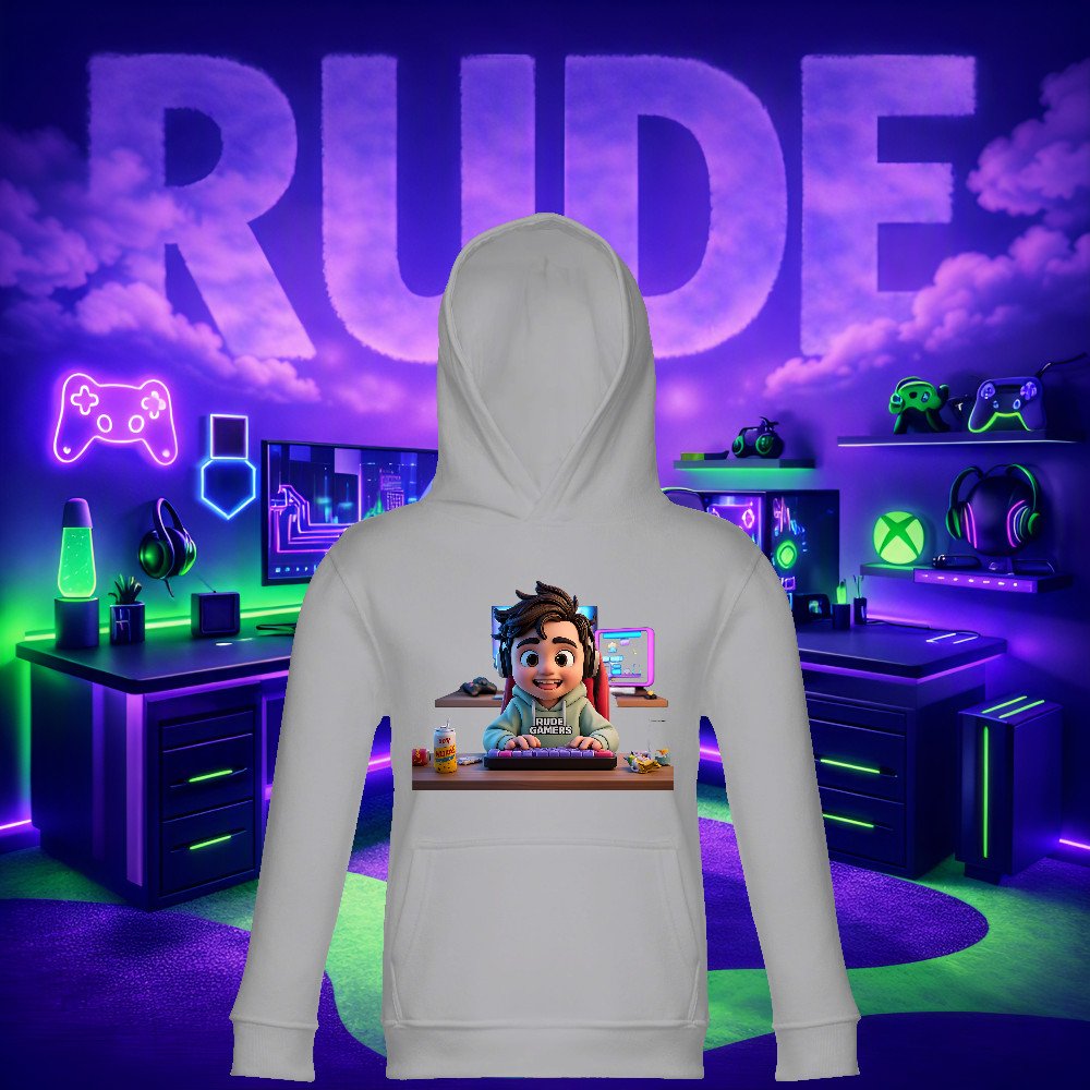 RUDE GAMERS - Battle Station Boy Hoodie