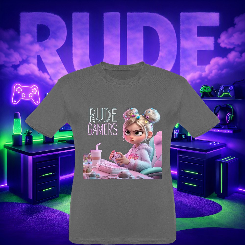RUDE GAMERS - No Chill Champion T-shirt