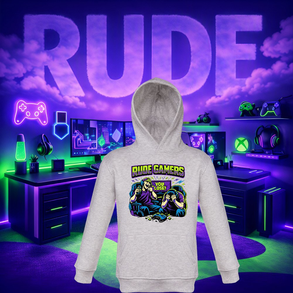 RUDE GAMERS - You Lose! Hoodie