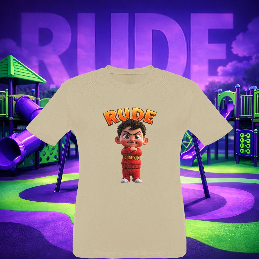 RUDE KID - Cross-Armed Boss T-shirt