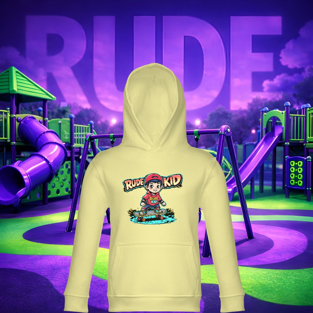 RUDE KID - Skate Splash Hoodie