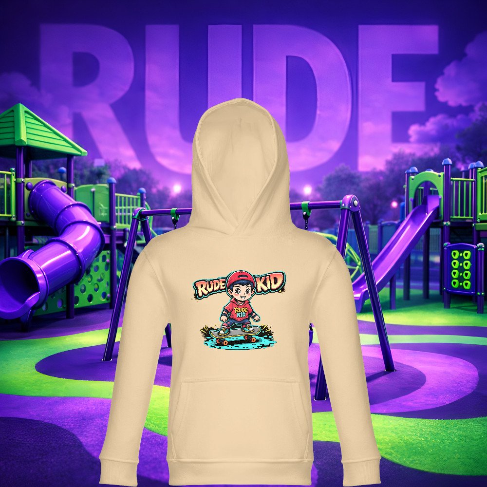 RUDE KID - Skate Splash Hoodie