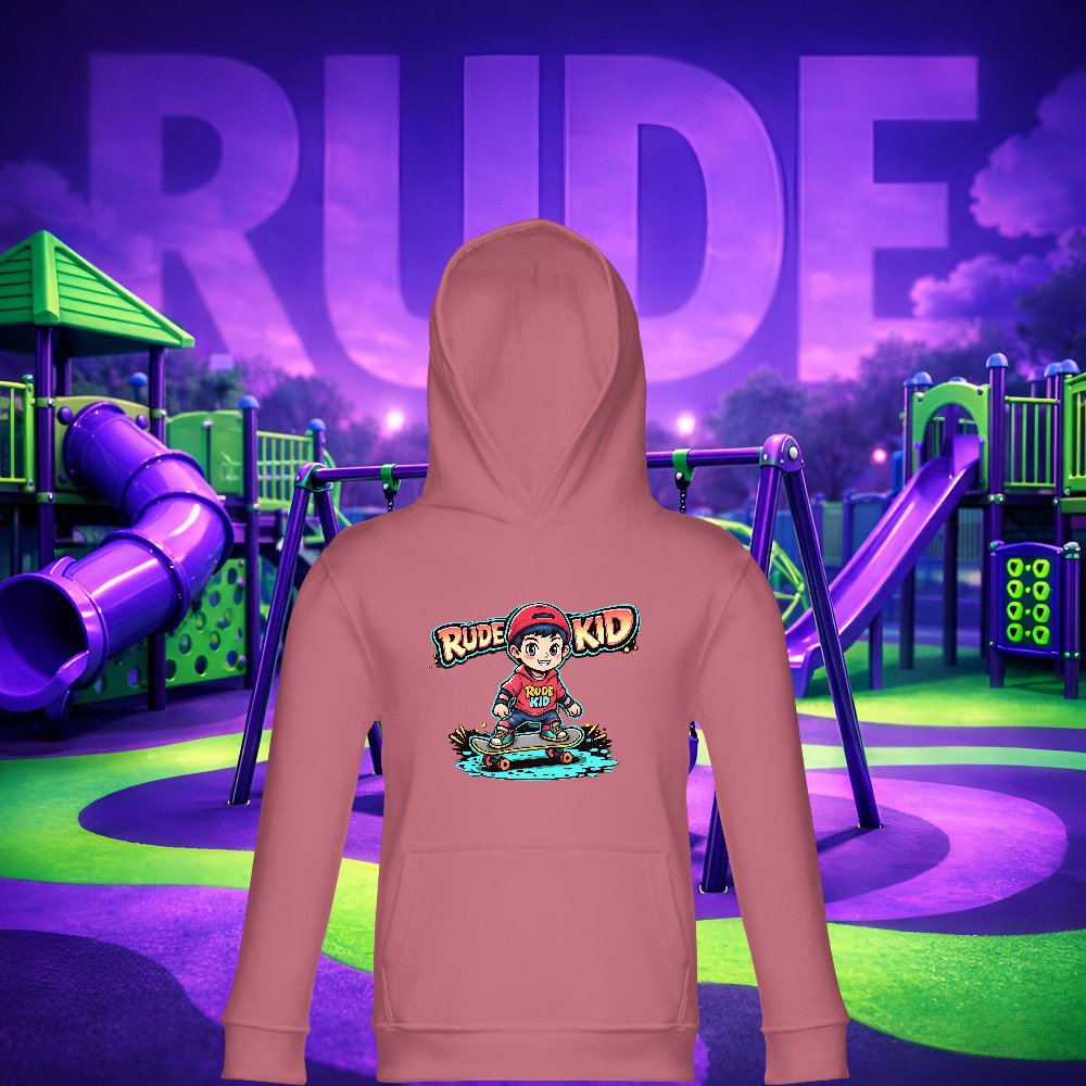 RUDE KID - Skate Splash Hoodie