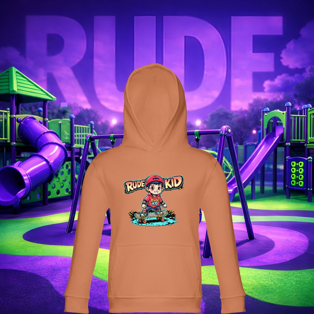 RUDE KID - Skate Splash Hoodie