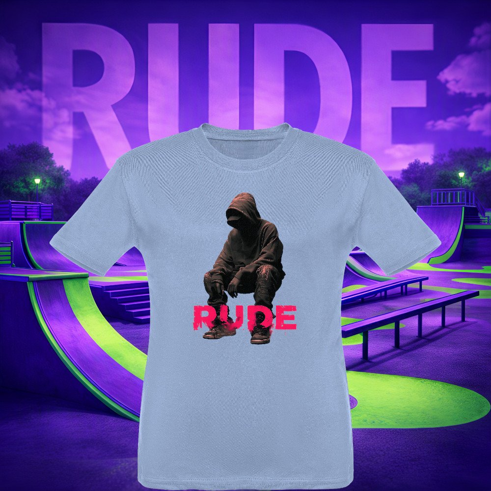 RUDE SKATERS - Shadow Crouch T-shirt