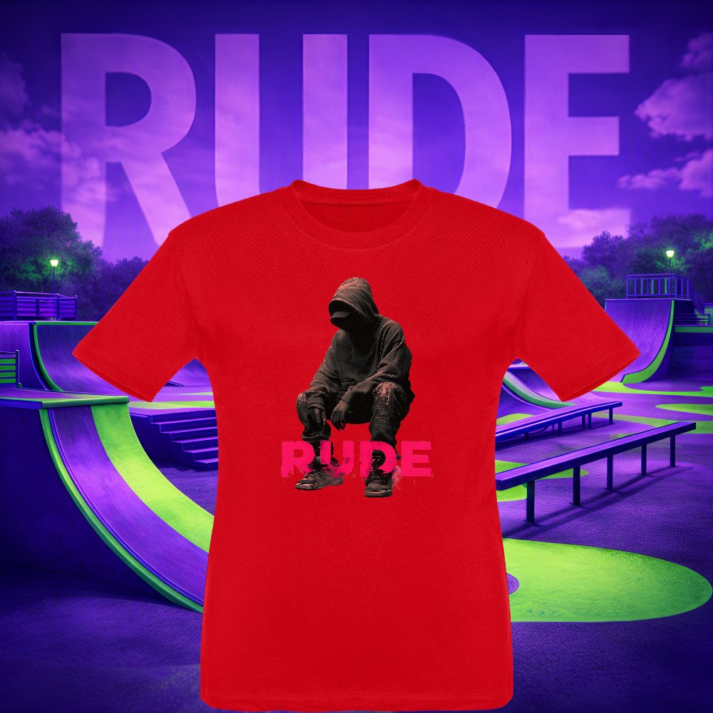 RUDE SKATERS - Shadow Crouch T-shirt