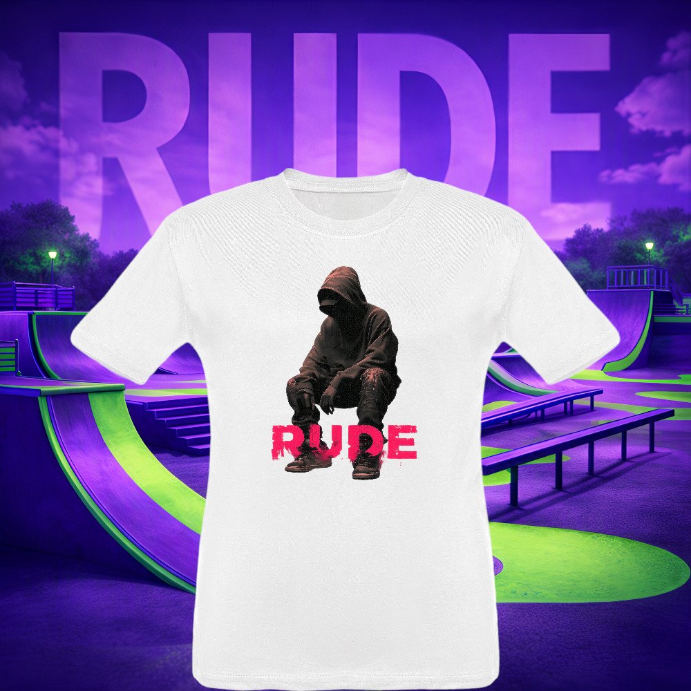 RUDE SKATERS - Shadow Crouch T-shirt