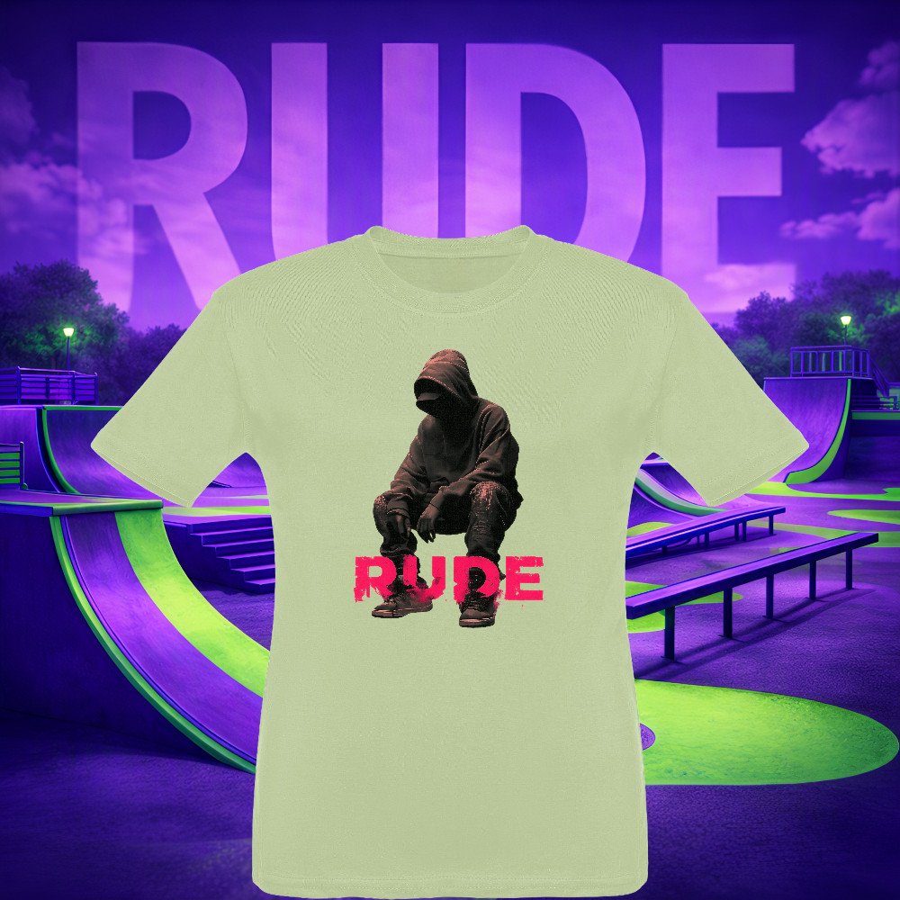 RUDE SKATERS - Shadow Crouch T-shirt