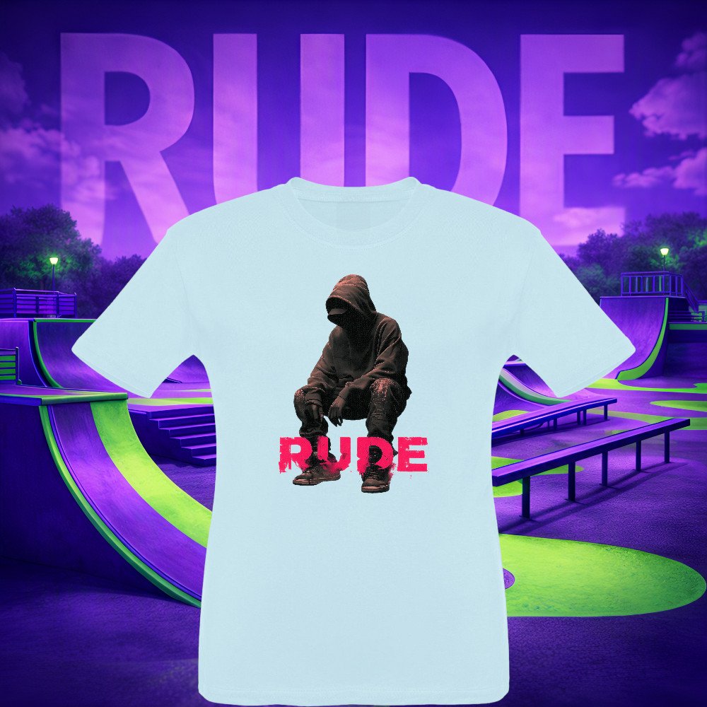 RUDE SKATERS - Shadow Crouch T-shirt
