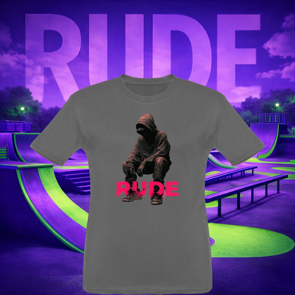 RUDE SKATERS - Shadow Crouch T-shirt