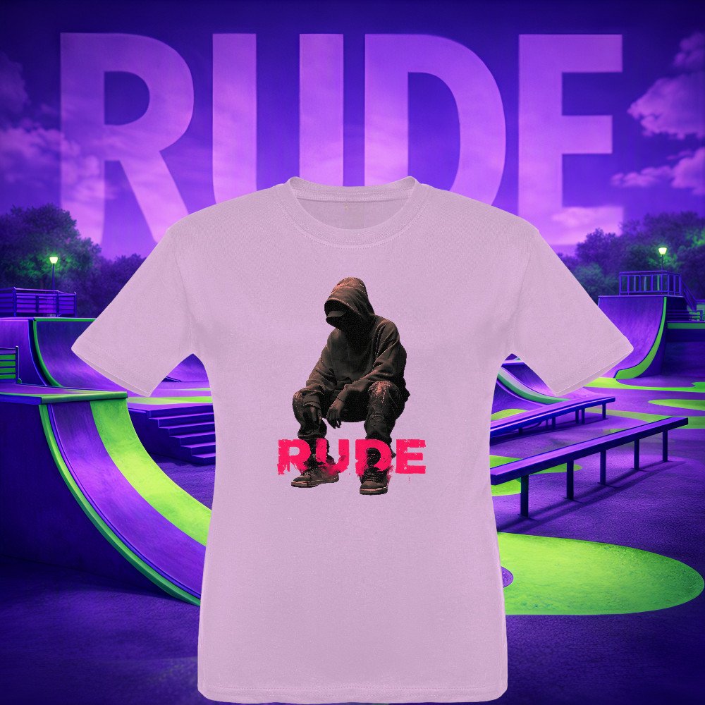 RUDE SKATERS - Shadow Crouch T-shirt