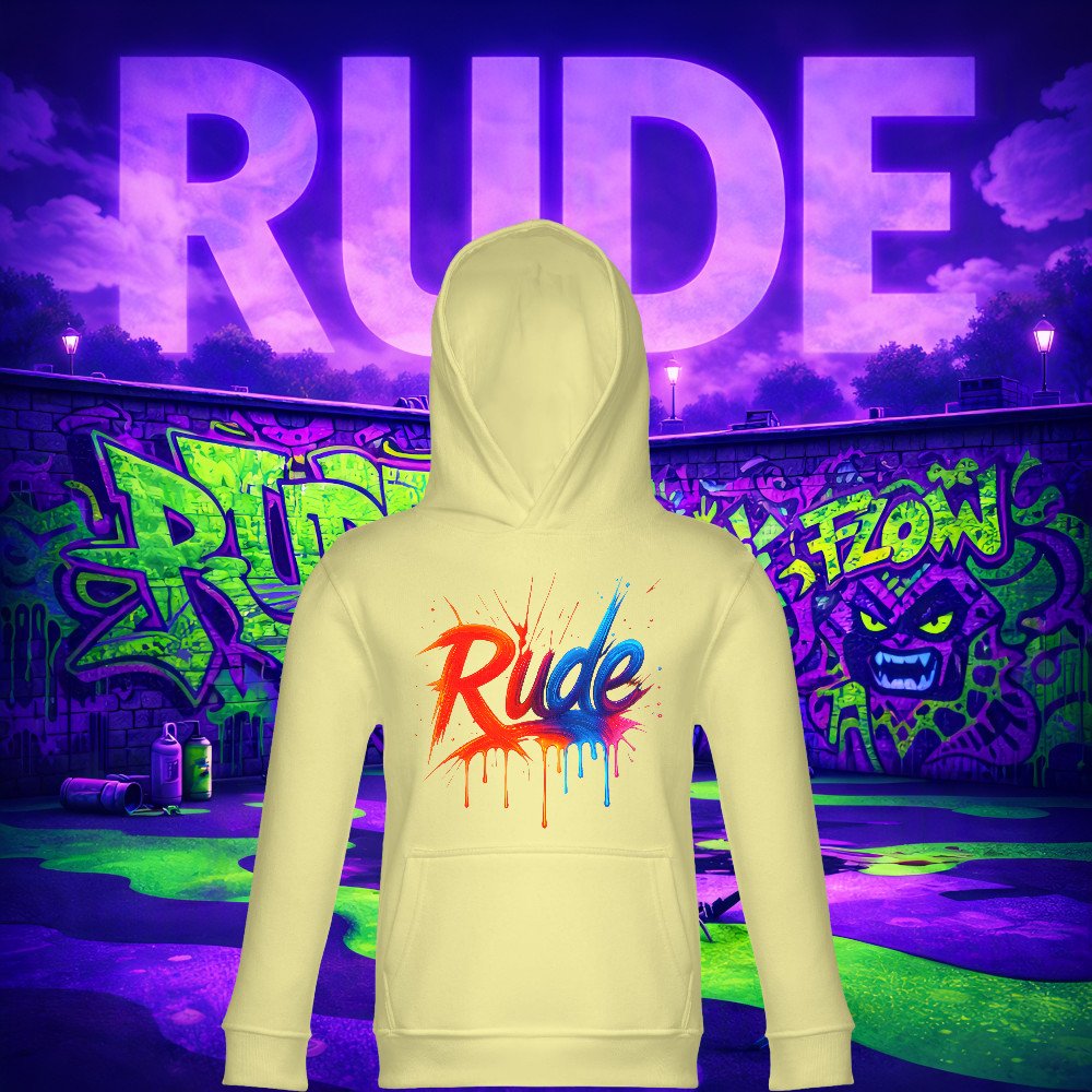 RUDE STREETWEAR - Fire & Ice Hoodie