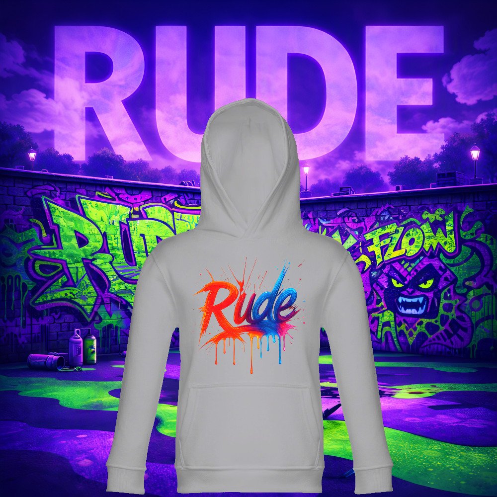 RUDE STREETWEAR - Fire & Ice Hoodie
