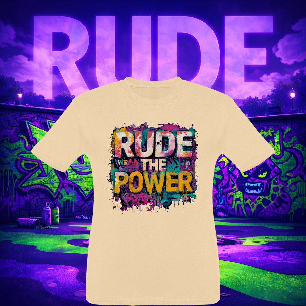 RUDE STREETWEAR - Wear The Power T-shirt