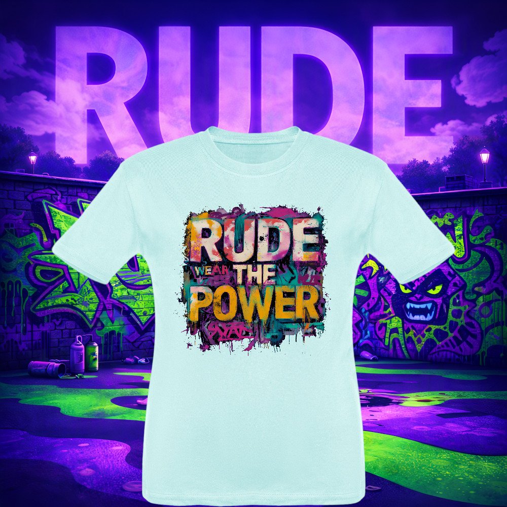 RUDE STREETWEAR - Wear The Power T-shirt